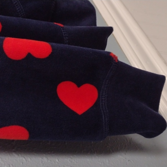 Torrid Red and Blue Hoodie Intimates Sleepwear, Size 0 (12/L) - Picture 5 of 11